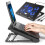 True Face Laptop Cooling Pad 5 Fan LED Stand 12-17" 1