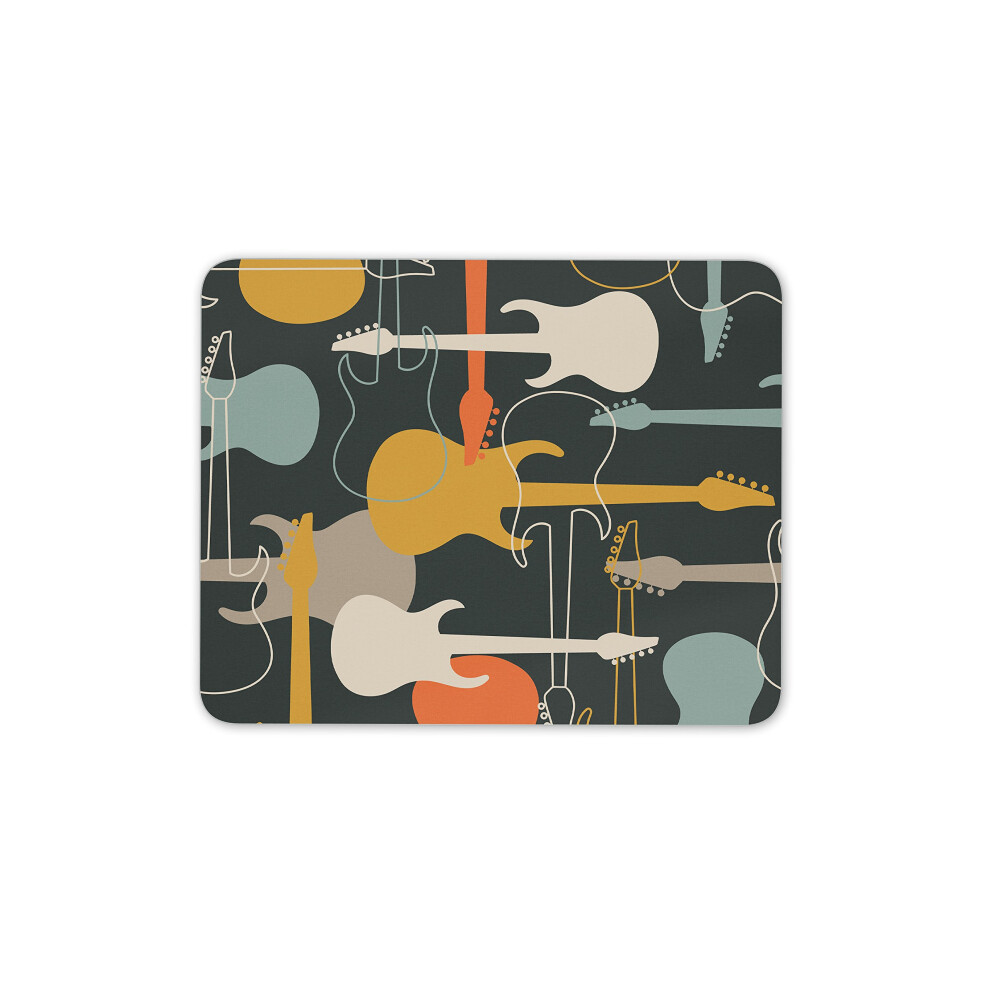 Awesome Guitar Mouse Mat Pad - Music Band Dad Brother Fun Gift Computer #8823 7625908850682