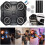 True Face Boxing Target 4Pad LED Bluetooth Punch Trainer Set 1