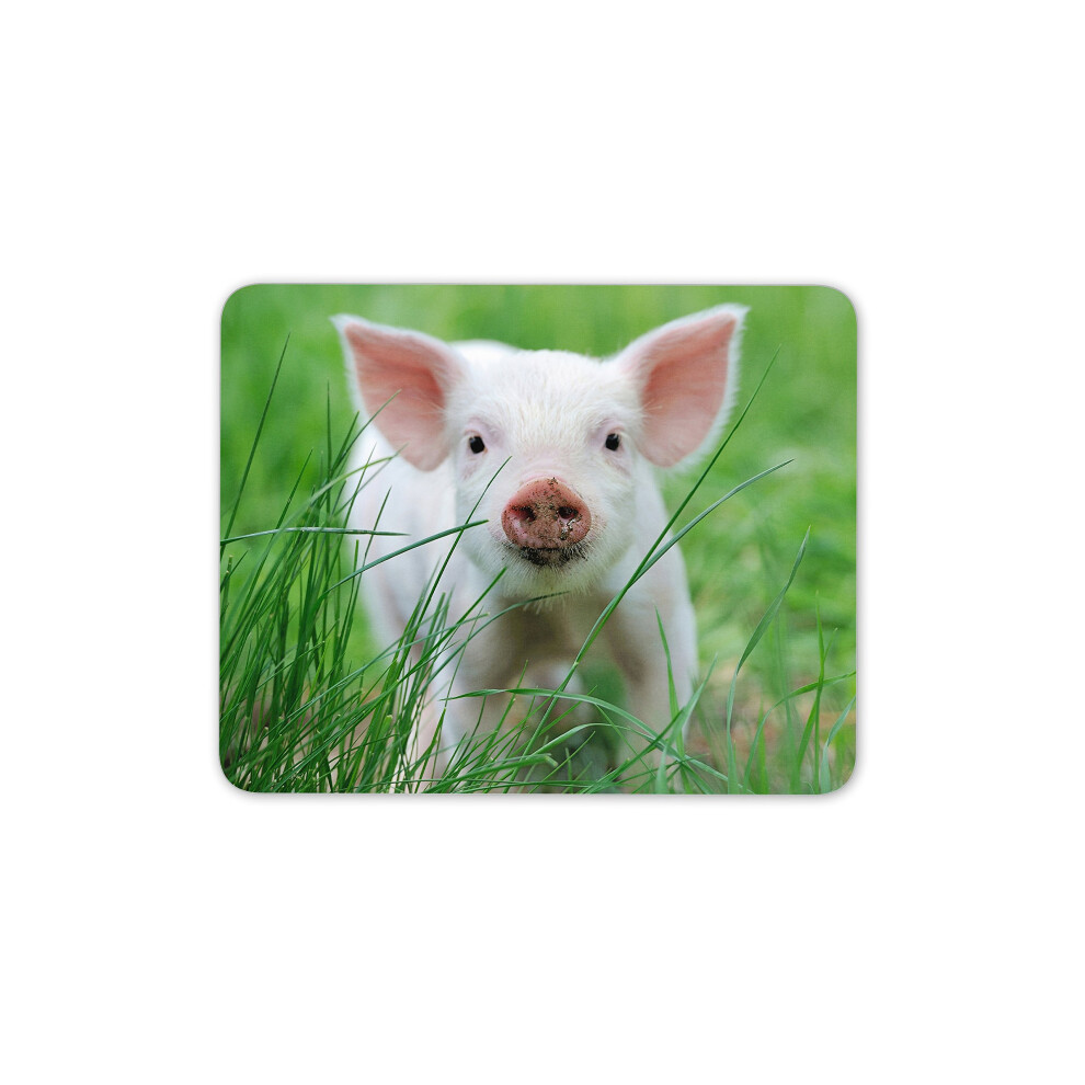 Cute Piglet Mouse Mat Pad - Pig Pigs Farm Animal Kids Computer #13031 Pink 7625909507059