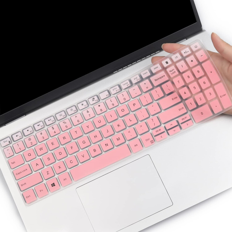 Keyboard Cover For 2021 2020 15.6" Dell Inspiron 15 5000 5501 5502 5505 5508 5584 5593 5593 5598, Dell Inspiron 15 7000 7501 7506 7590 7591 7706, Dell 8414753551184