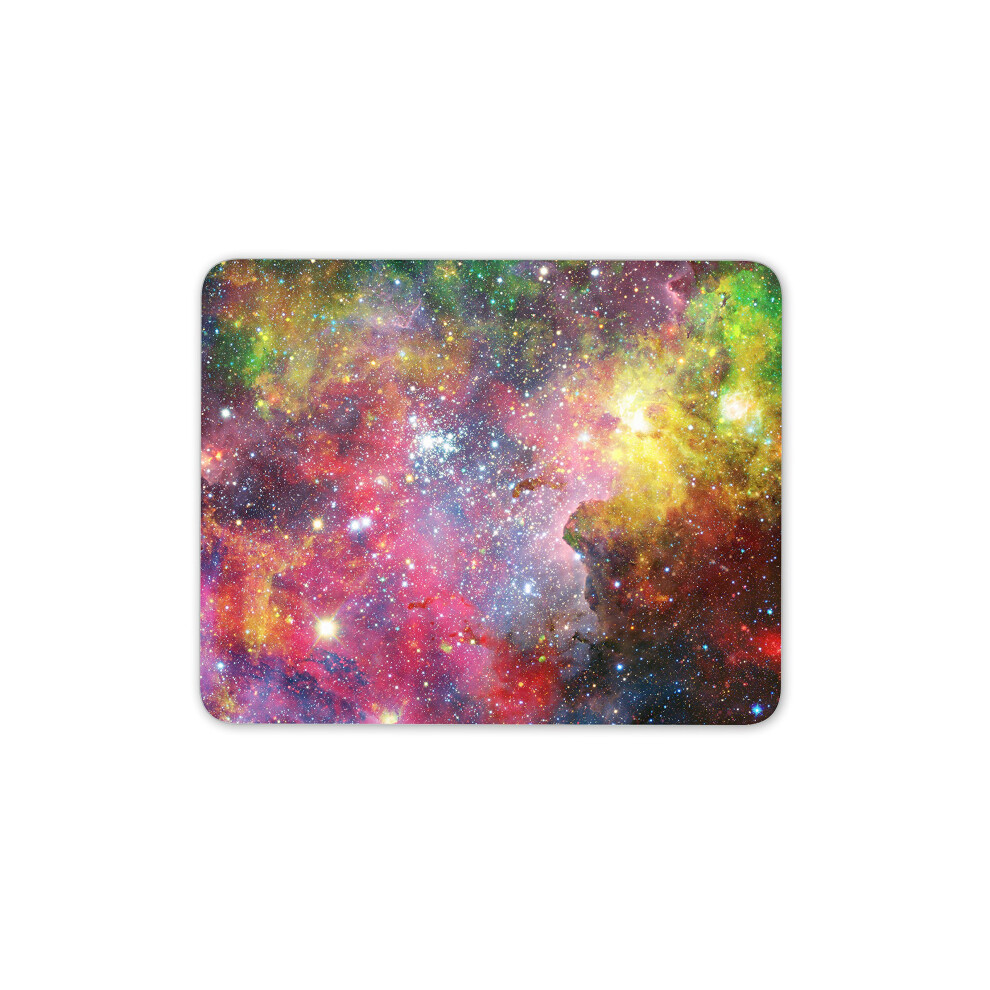 Destination Vinyl Ltd Colourful Space Nebula Mouse Mat Pad - Solar System Stars Fun Computer #13043 7625895351049