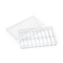 18 Grids Watch Tiny Parts Storage Box Plastic Watch Repair Parts Container