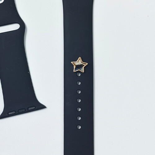 (5) 1PCS Silicone Strap Decorative Studs Strap Charms Metal Rivets Accessories 2