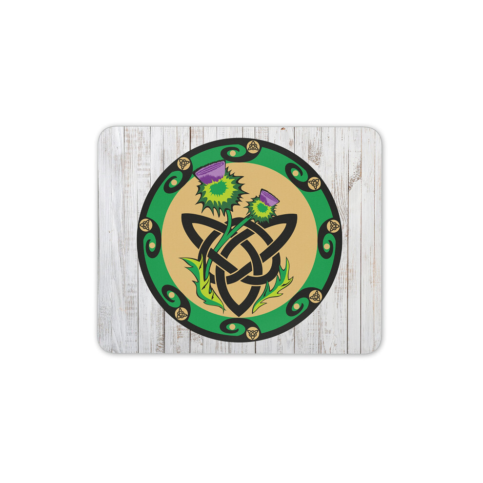 Destination Vinyl Ltd Celtic Thistle Mouse Mat Pad - Flower Scotland Scottish Sign Computer #4072 7625897674603