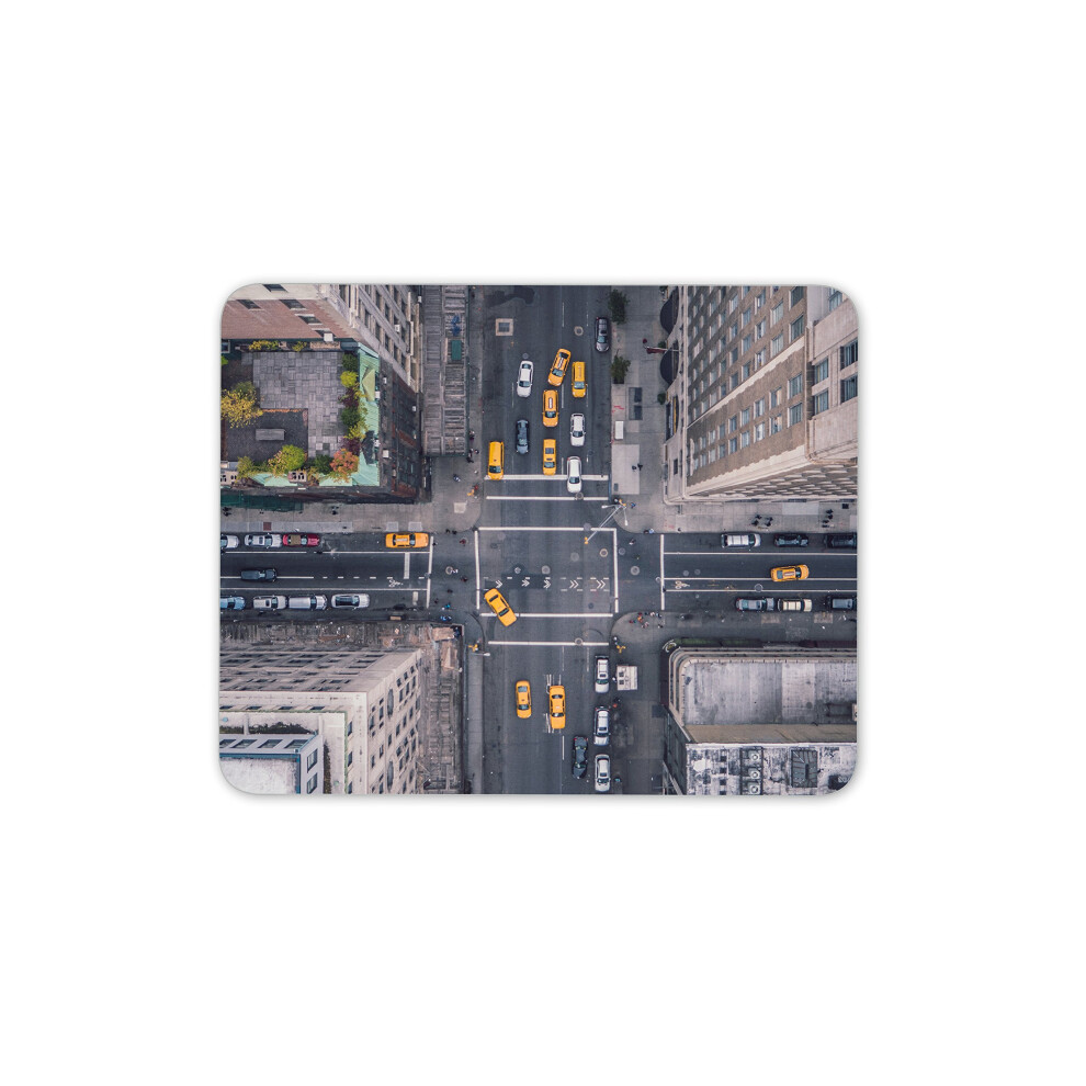 Destination Vinyl Ltd 5Th Avenue New York Street Mouse Mat Pad - Nyc Usa Travel Computer #13257 7625896333846