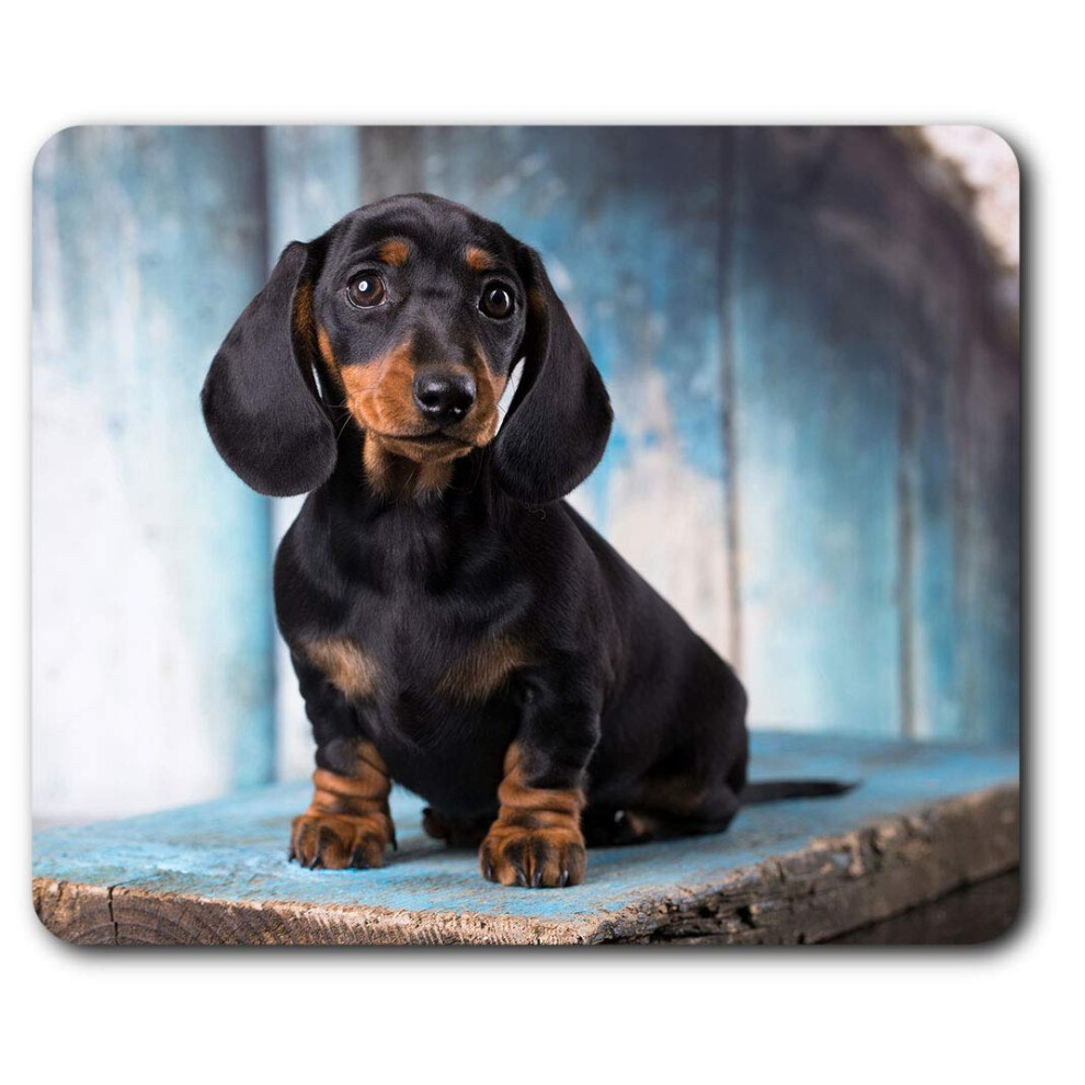Sausage Dog Dachshund Puppy Mouse Mat Pad Computer Pc Laptop Gaming Office Home Desk Accessory Gadget 16342 7625998757151