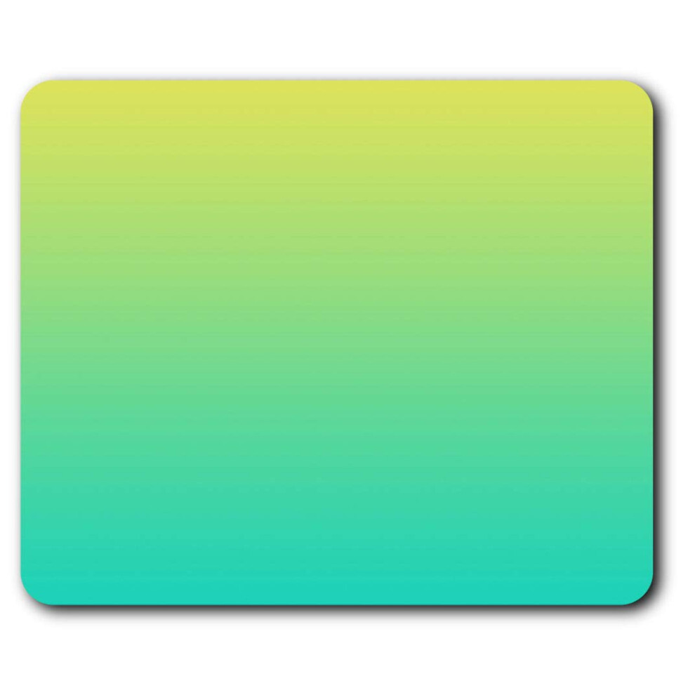 Bre Mouse Mat Pad Computer Pc Laptop Gaming Office Home Desk Accessory Gadget 2681 Green/Blue/Yellow 7625998887940