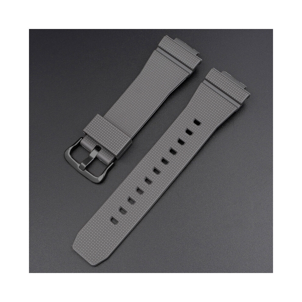 (Gray) For CASIO GM-2100 GA2100 GA2110 For G-SHOCK Watch TPU Band Replacement Strap