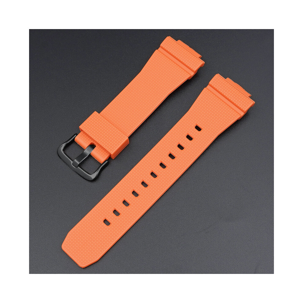 (Orange) For CASIO GM-2100 GA2100 GA2110 For G-SHOCK Watch TPU Band Replacement Strap