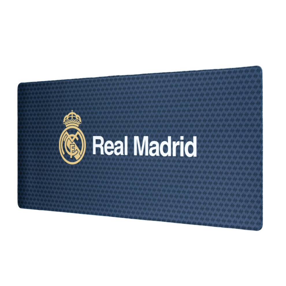 Grupo Erik Xxl Mouse Pad - Real Madrid Gifts | Gaming Desk Mat 31.5 X 13.8 Inches, Non-Slip Rubber Keyboard & Mouse Mat Large | Gaming Gifts Gamer 8435747805700