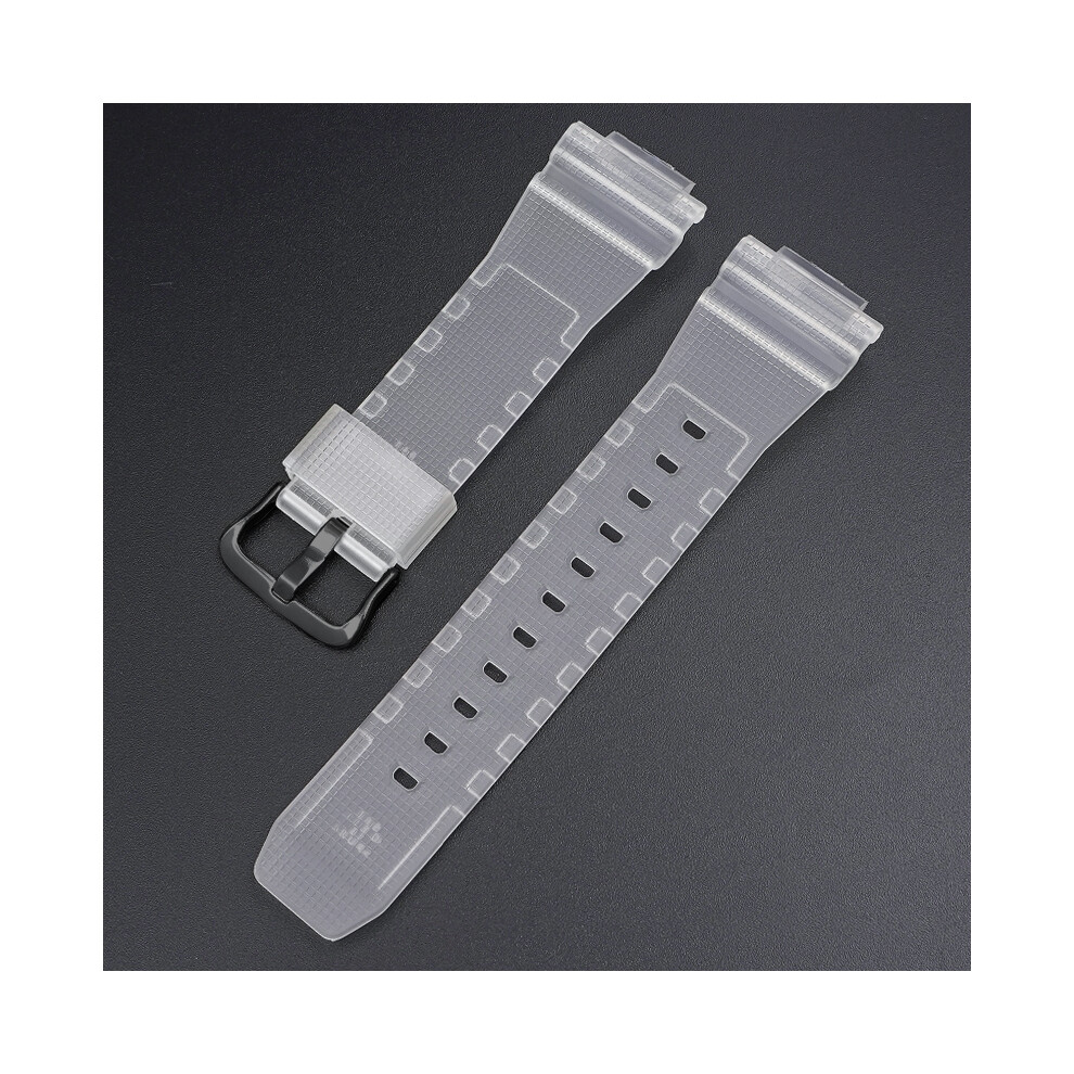 (Translucent) For CASIO GM-2100 GA2100 GA2110 For G-SHOCK Watch TPU Band Replacement Strap