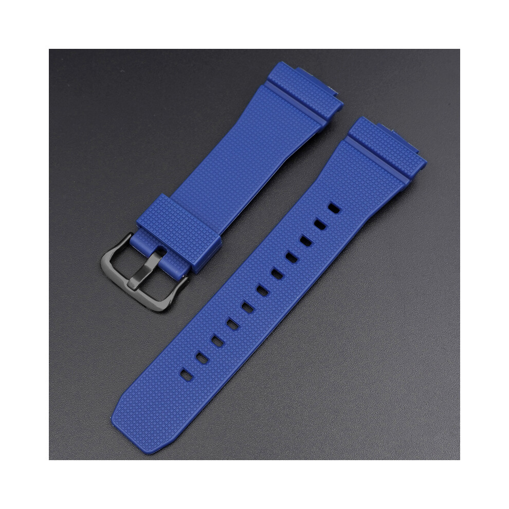 (Blue) For CASIO GM-2100 GA2100 GA2110 For G-SHOCK Watch TPU Band Replacement Strap