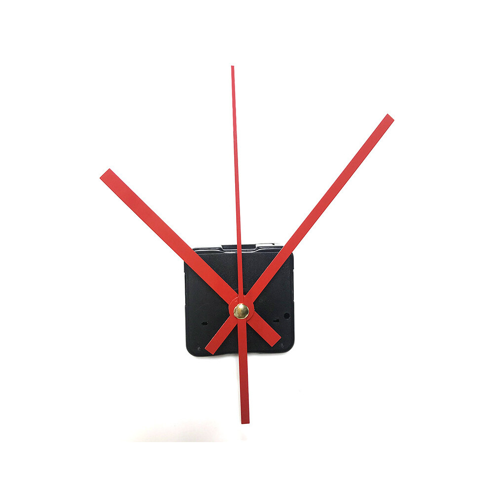 (Red) Silent Quartz Wall Clock Movement For Diy & Repair Projects 113121169966