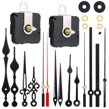 DIY Clock Parts Movement Quartz Mechanism 2 Movements 5 Sets Of Clock Hands