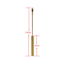 1PCS Metal Clock Pendulum DIY Movement Mechanism Clock Replace Repair Tool Gold