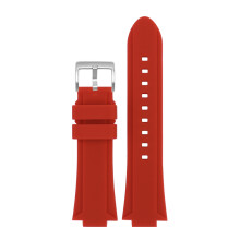 (Red) 12MM Silicone Watchband Strap For Tissot PRX Super Player T137.410/407 Watchband