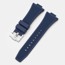 (Dark Blue) 12mm Watchband Strap for Tissot PRX Super Gamer T137.407.410 Series