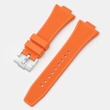 (Orange) 12MM Watchband Strap For Tissot PRX Super Gamer T137.407.410 Series Strap