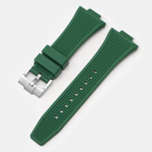 (Green) 12MM Watchband Strap For Tissot PRX Super Gamer T137.407.410 Series Strap