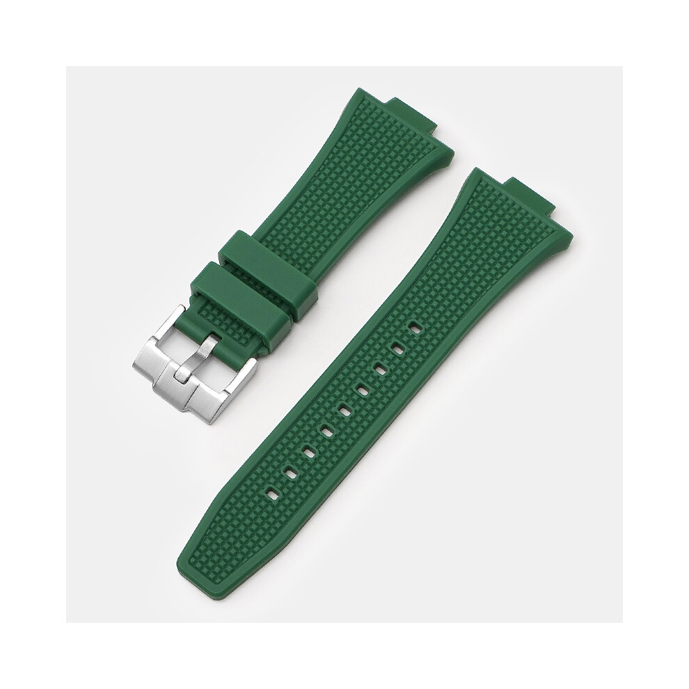 (Green) 12Mm Watchband Strap For Tissot Prx Super Gamer T137.407.410 Series Strap 320997365532
