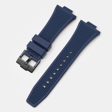 (Dark Blue) Watchband Strap For Tissot PRX Super Gamer T137.407.410 Series Strap 12MM