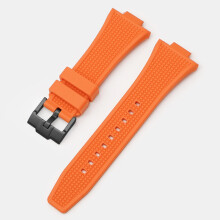 (Orange) Watchband Strap For Tissot PRX Super Gamer T137.407.410 Series Strap 12MM