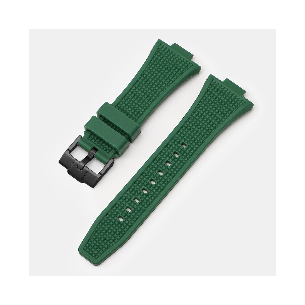 (Green) Watchband Strap For Tissot Prx Super Gamer T137.407.410 Series Strap 12Mm 320997366744