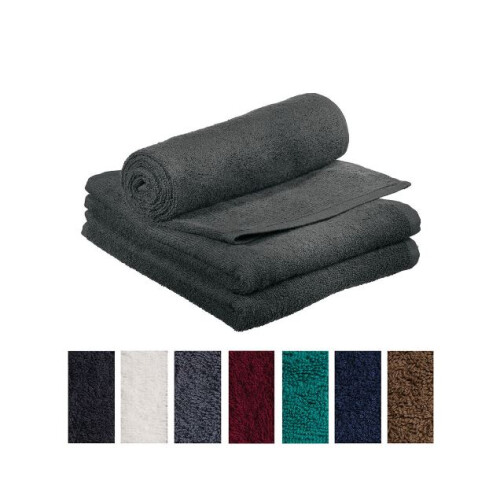 Comair Kabinett-Handtuch Essentials 3er-Pack 50 x 90 cm schwarz
