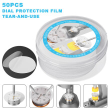 50PCS Watch Dial Case Back Pad Repair Protector Washer With Box 50*50*0.06MM