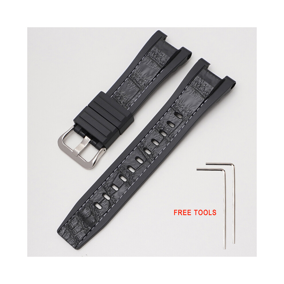 (White Wire) Strap For Casio G-Shock Gst-W300g Gst-W300 Gst-S300g Gst-S300 With Tools 320997371670