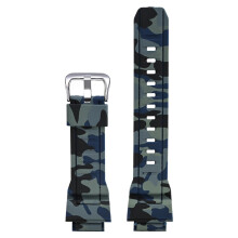 (Sapphire Blue) Camouflage Replacement Strap for Casio G-Shock Rangeman GW9300 & GW9400 Models