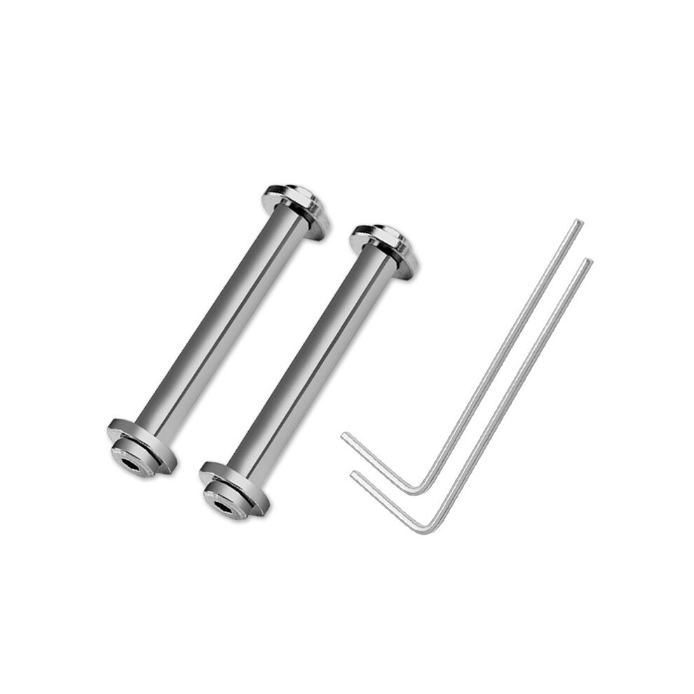(Silver) 2Pcs Screw Tube Pin With Tool For Casio G-Shock Mtg-B1000 Watch Strap Band 320997376750