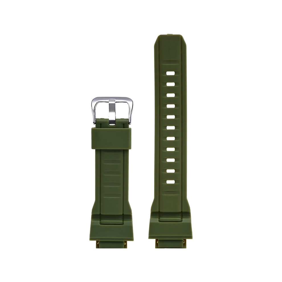 (Green) Replacement Watch Band Strap for Casio G-Shock Rangeman GW-9300, GW-9400, G-9300 Models