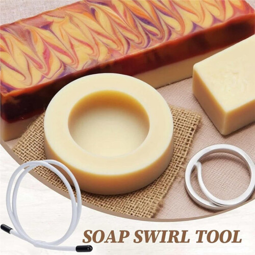 Bendable Soap Making Tool for Crafting Swirls Reusable, Supplies for Workshops and Home Projects 2