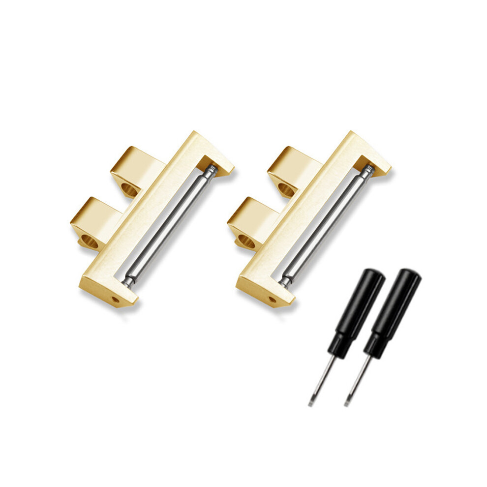 (Gold) Casio G-Shock Gmw-B5000 Watch Band Adapters Kit With Replacement Tool Gold 413590799580