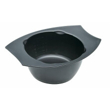 Comair Färbeschale schwarz 300 ml Antislip mit Gummiring