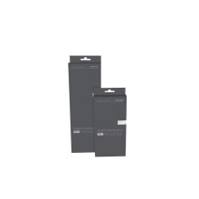 Comair Color Stripes 9,5 x 20 cm klein silber, 200 Blatt
