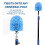 Twist- Cobweb Duster  Brush, Fits Standard 3/4 Inch Threaded Poles, Attachment Spider Web Duster Brush 4