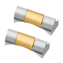 (Gold Color, 22MM) 21/22MM Strap End Link Piece Replacement For Tudor Heritage Black Bay M79363