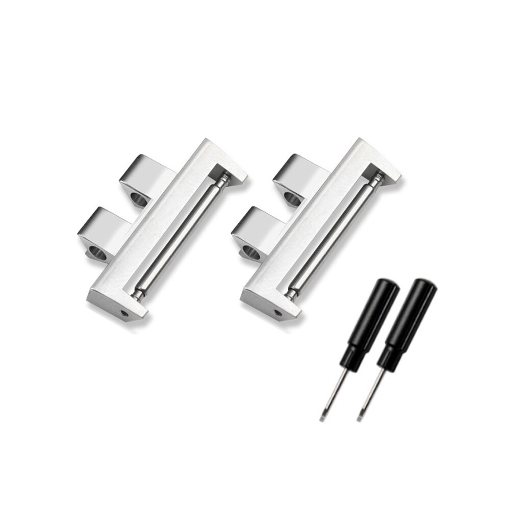 (Silver) Watch Band Adapters Kit Replacement With Tool For Casio G-Shock Gmw-B5000 Silver 320997381600