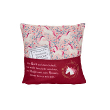 Hergo Sofahelden Kinder-Lesekissen 43 x 15 x 43 cm Einhorn