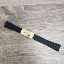 (Rubber Strap) 39MM Sapphire Mirror Watch Repair Replacement Watch Case for VK63 Quartz Movement