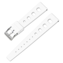 (White, 20MM) 20MM 22MM Watchband Universal Watch Strap With Quick Release Replace For Tissot