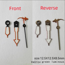 (Orange) For NH35/36 4R35/36 7S26 Movement Needle Green Luminous Watch Conversion Needle