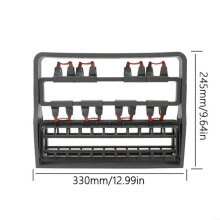 2X Suporte para Copos de Lava-Louças, Cesto para Copos de Vinho e Taças de Vinho com Armazenamento Flexível e Design Softgrip