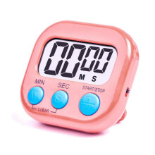 HX103-2 Electronic Timer/Digital Kitchen Timer Reminder (Upgraded Version, Pink)