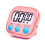HX103-2 Electronic Timer/Digital Kitchen Timer Reminder (Upgraded Version, Pink) 1