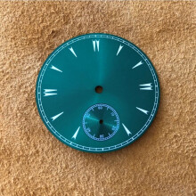 (Green) 38.9mm Non-Luminous Dial for ETA 6498/ST3621 Watch Movements - High-Quality Watch Accessories