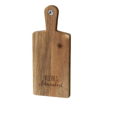 LaVida Holzbrett 34 x 14 x 1,5 cm Kleines Schmankerl